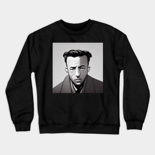 Albert Camus | Manga Style Crewneck Sweatshirt